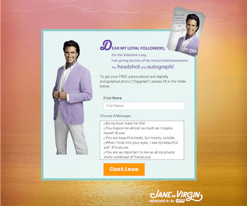 Jane the Virgin Campaign